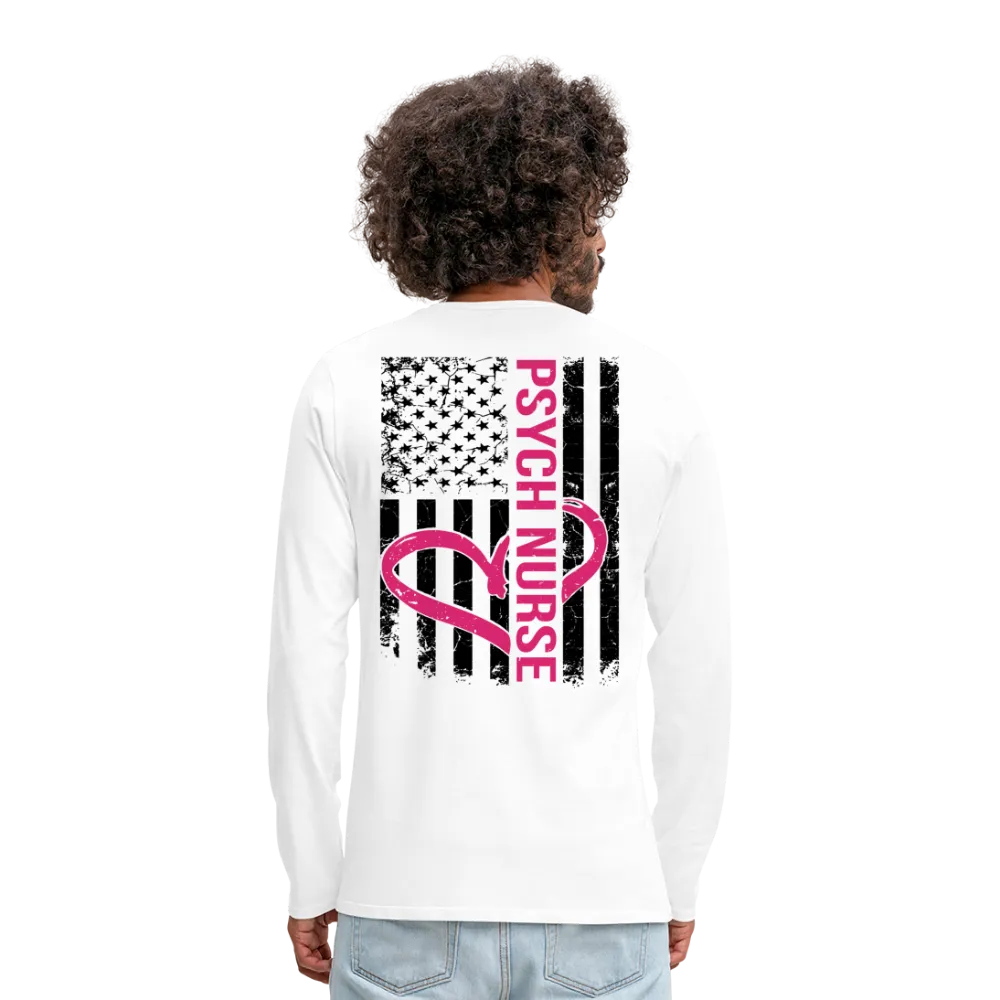 Psych Nurse Men's Premium Long Sleeve T-Shirt