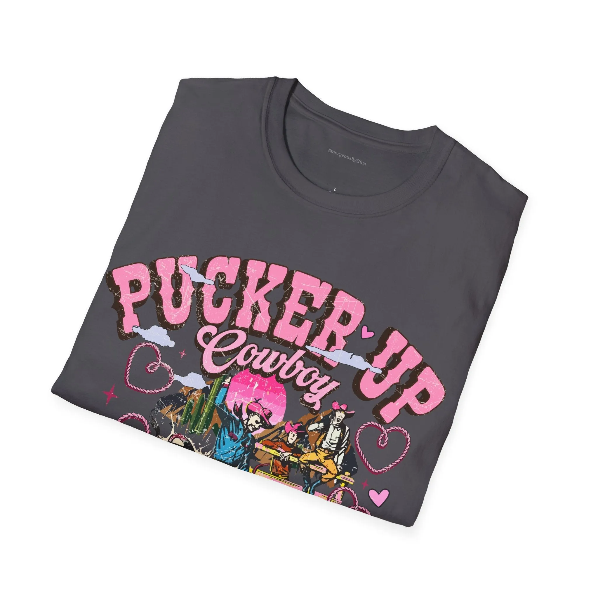 Pucker Up Cowboy Softstyle T-Shirt