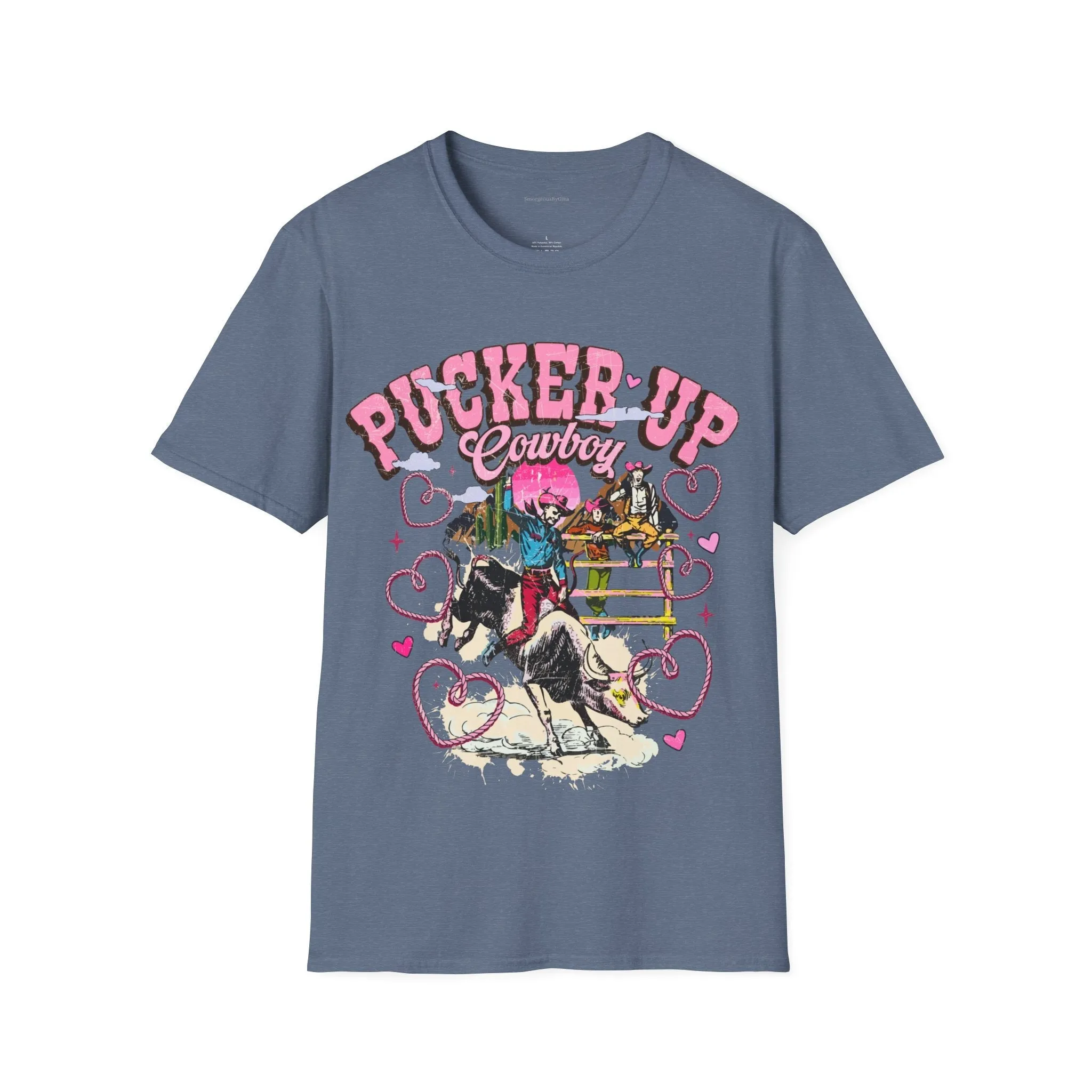 Pucker Up Cowboy Softstyle T-Shirt