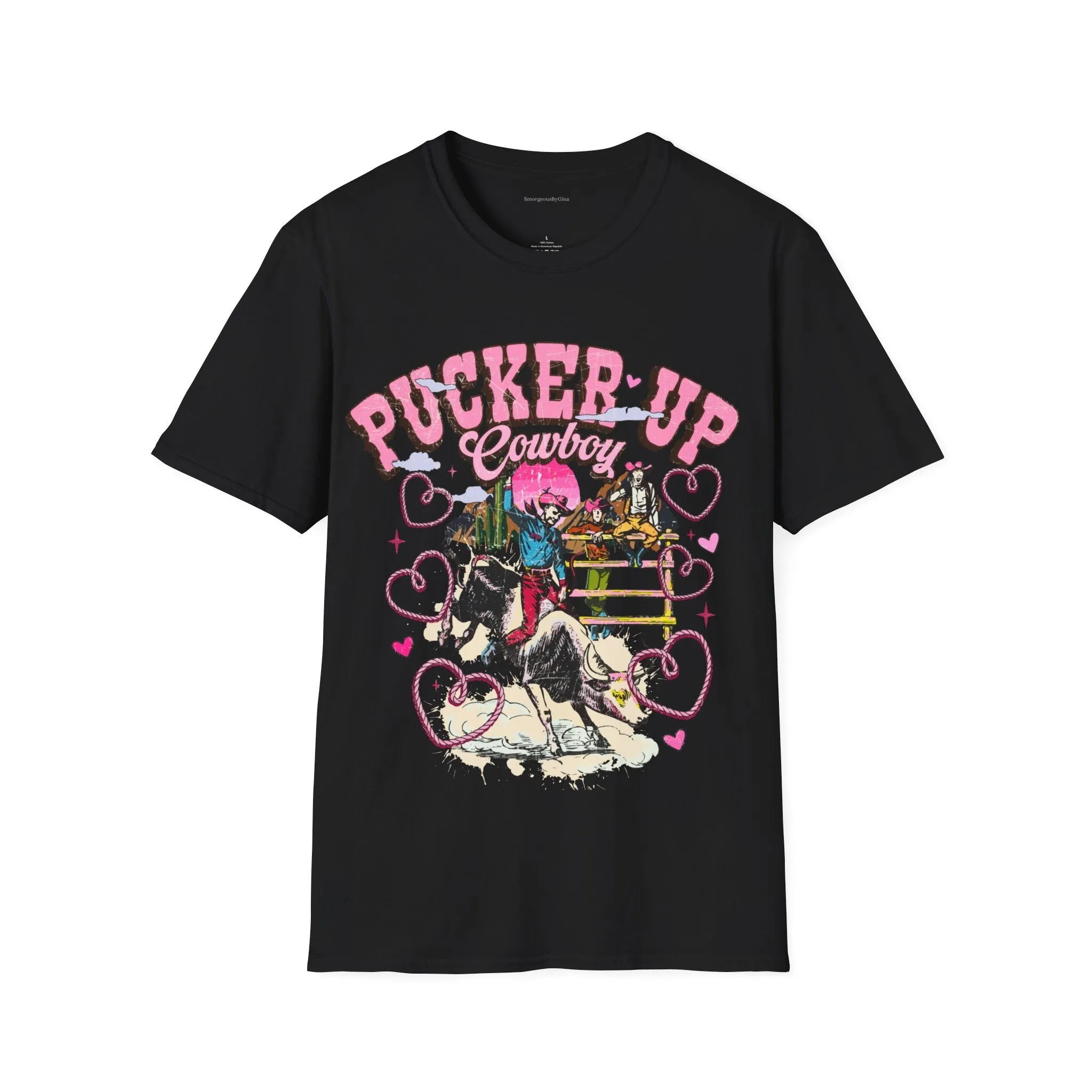 Pucker Up Cowboy Softstyle T-Shirt