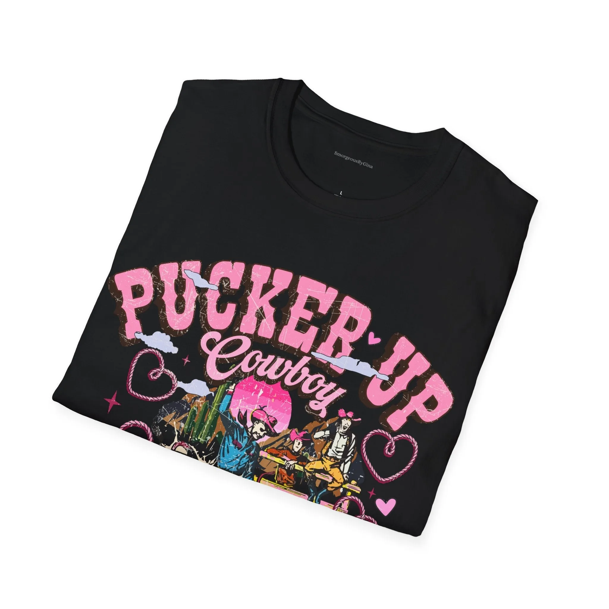 Pucker Up Cowboy Softstyle T-Shirt