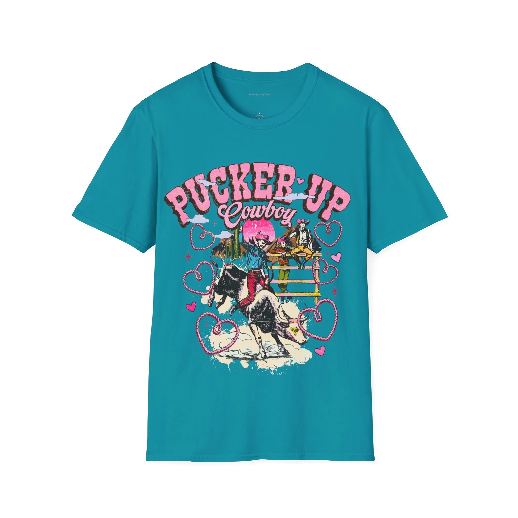 Pucker Up Cowboy Softstyle T-Shirt