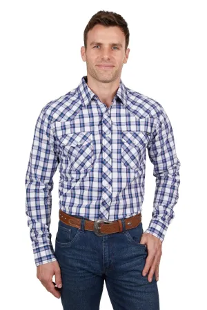 Pure Western Mens Alec Long Sleeve Shirt