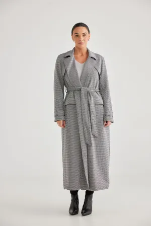Queens Check Coat
