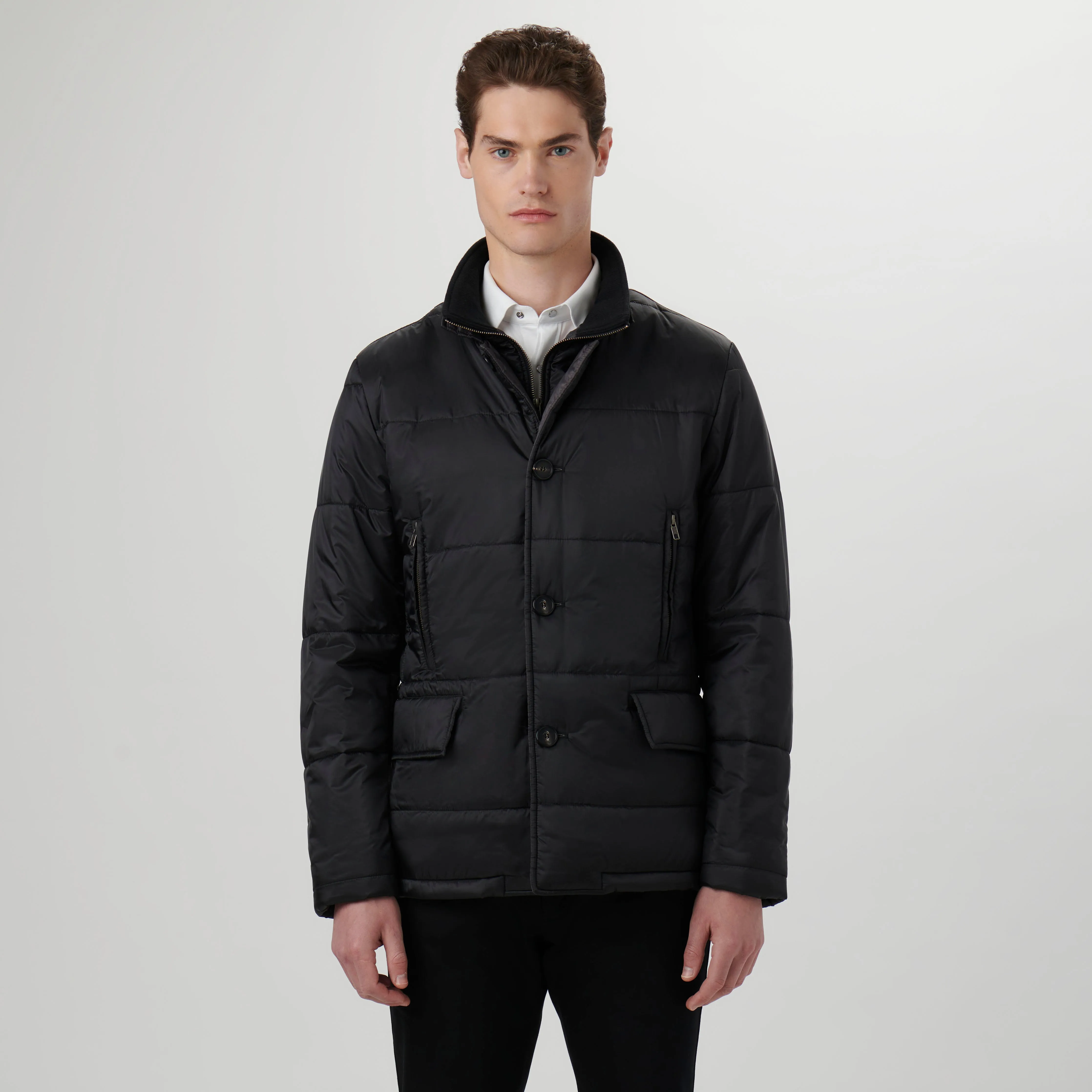 Quilted Three Quarter Jacket