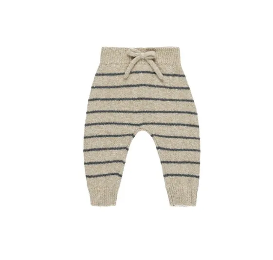 Quincy Mae Knit Set || Indigo Stripe