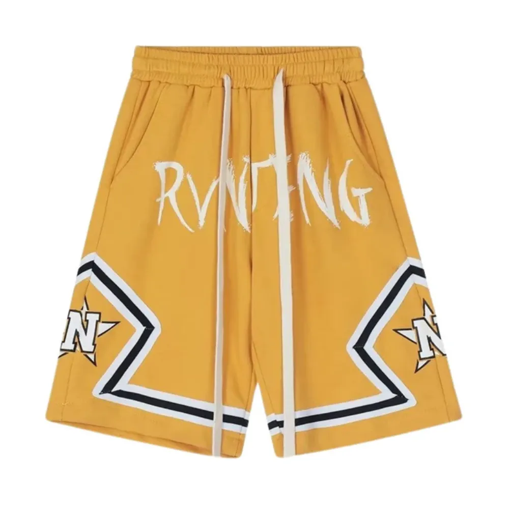 "American Embroidered Basketball" Shorts