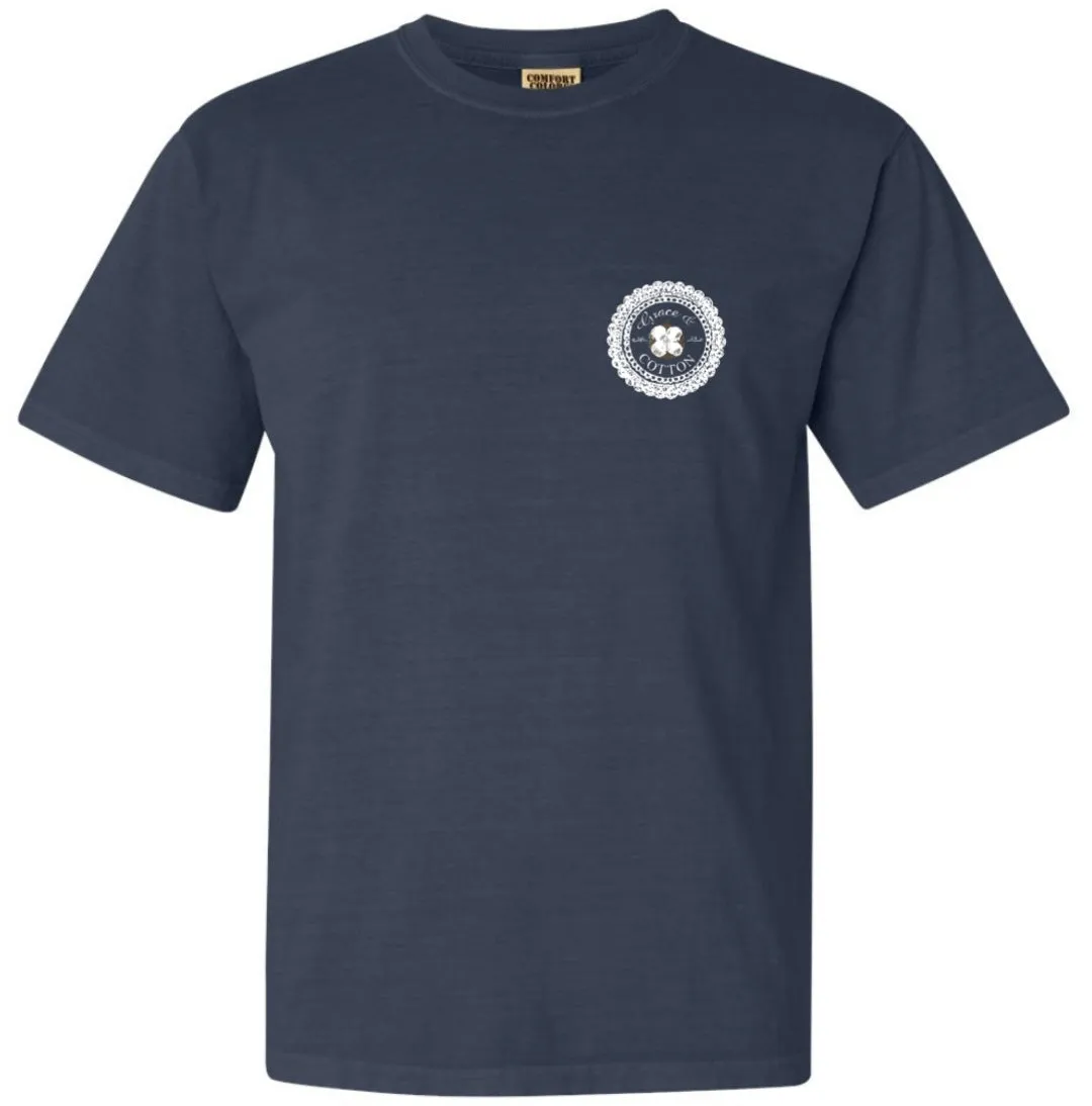 "Trust God in the Journey"- Comfort Colors Denim