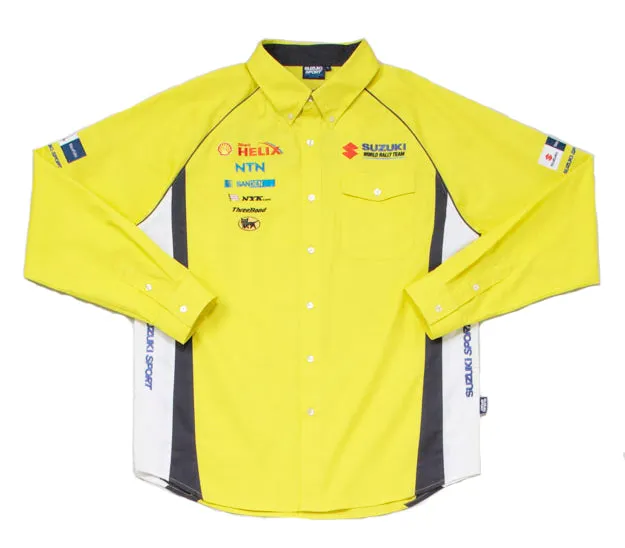 RACE SHIRT Challenge Suzuki Sport World Rally Team Motorsport NEW! Longsleeve S