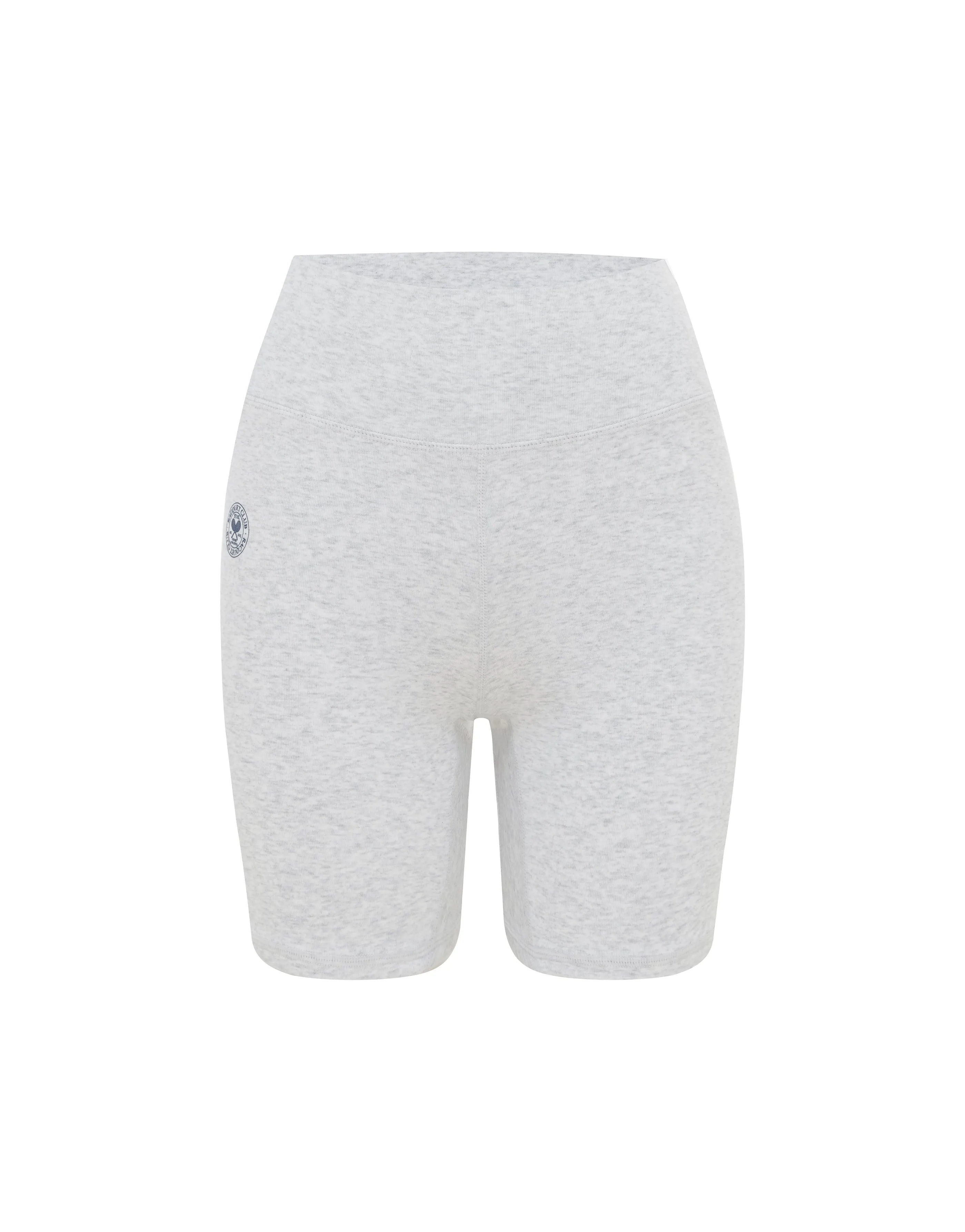 Racquet Club Midi Bike Shorts - Grey Marle