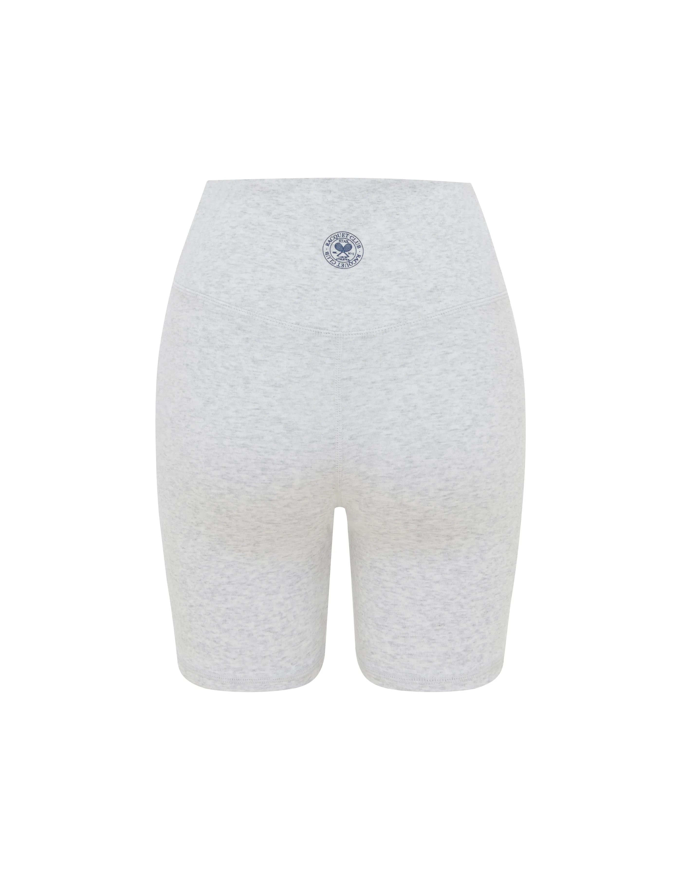 Racquet Club Midi Bike Shorts - Grey Marle