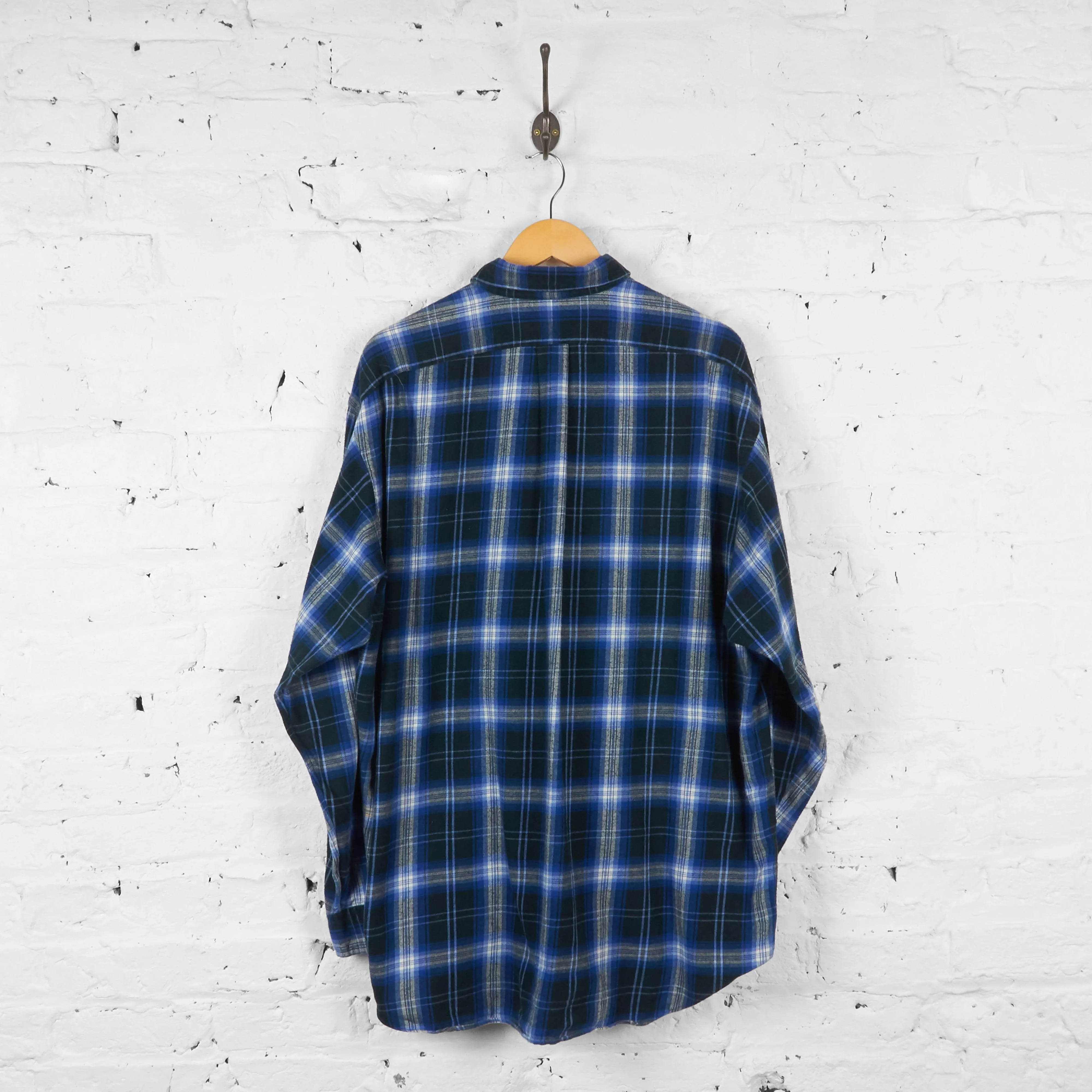 Ralph Lauren Blaire Check Shirt - Blue/Black - XL
