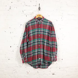 Ralph Lauren Check Shirt - Red - L