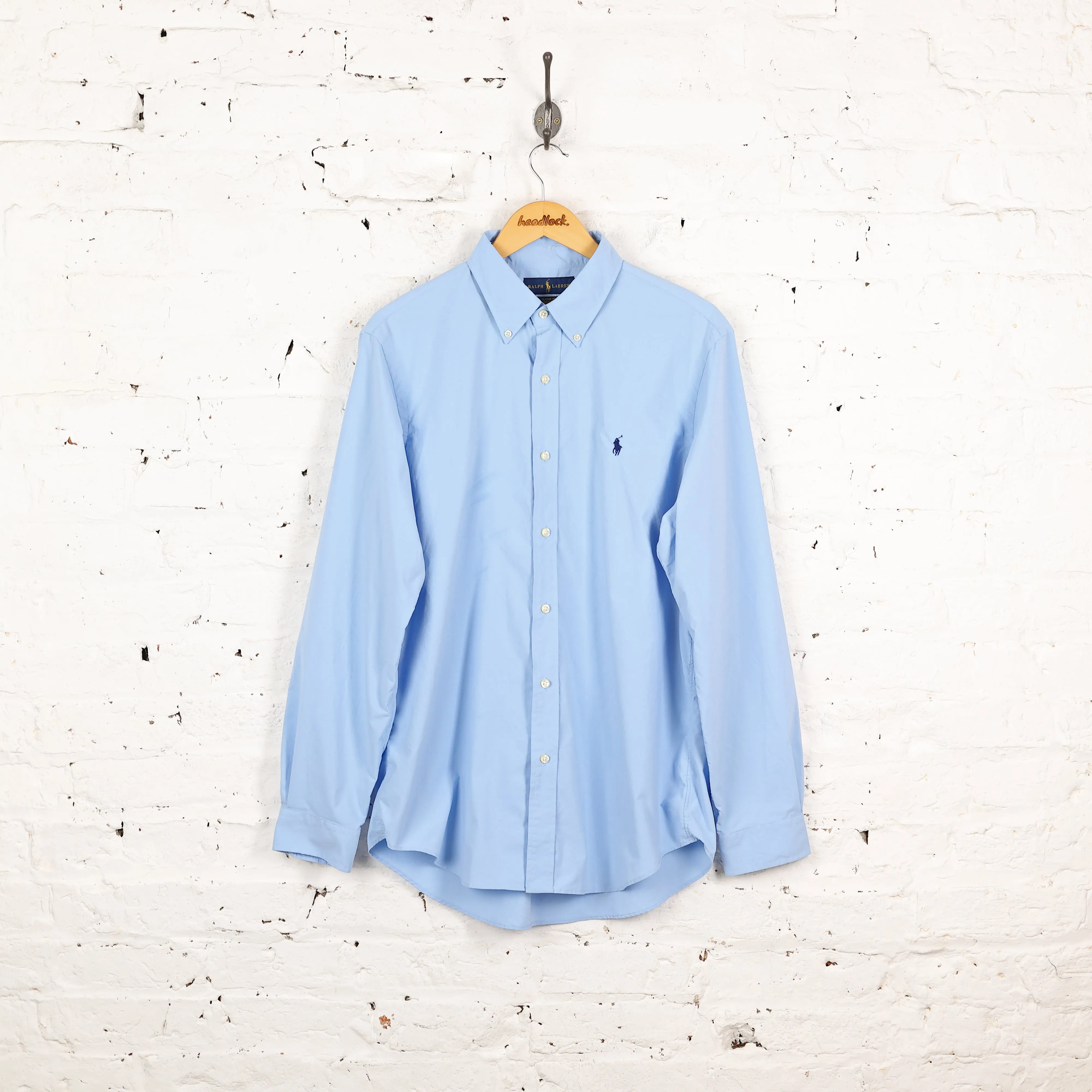 Ralph Lauren Classic Fit Performance Shirt - Blue - L