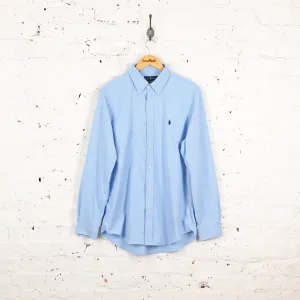 Ralph Lauren Classic Fit Performance Shirt - Blue - L