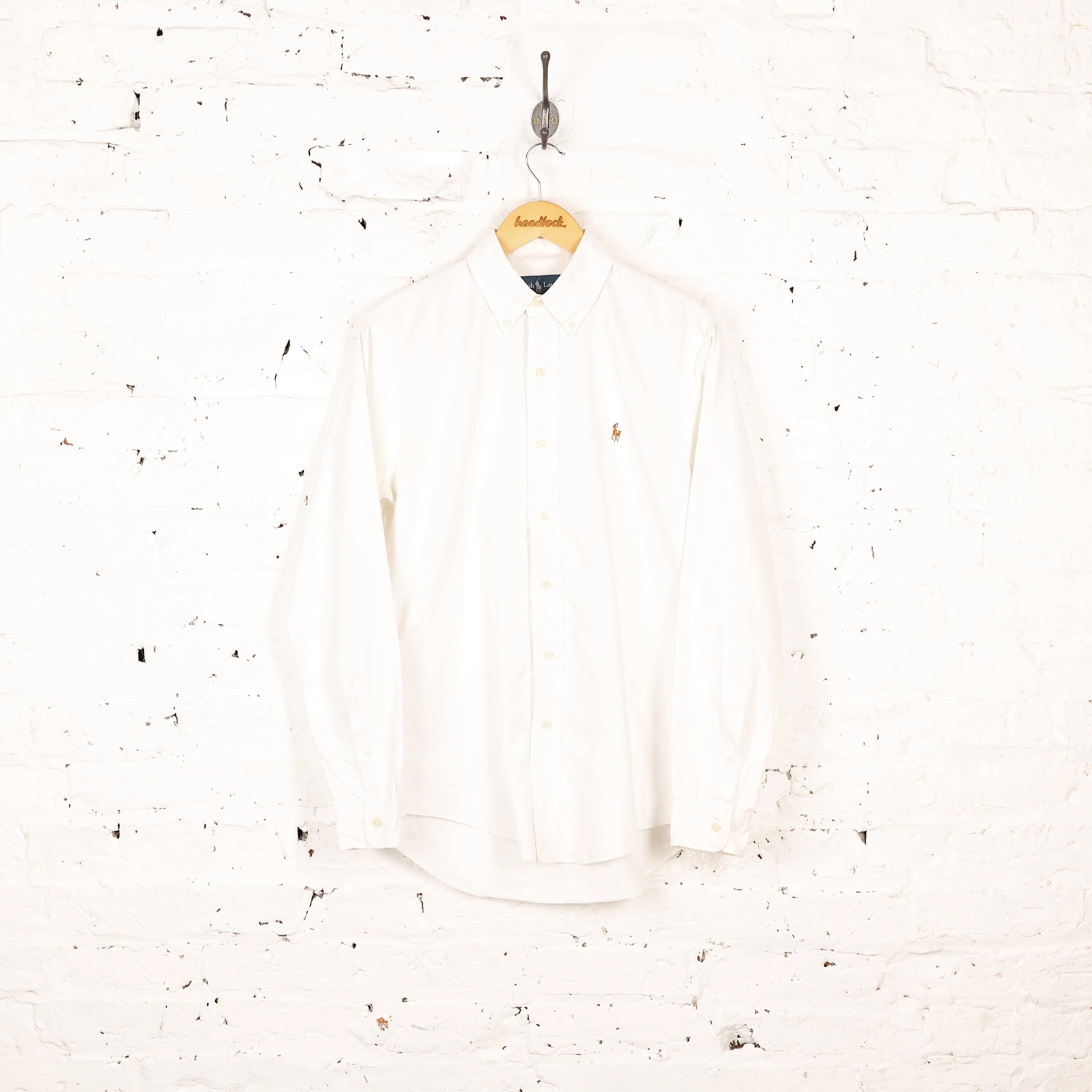Ralph Lauren Custom Fit Shirt - White - S