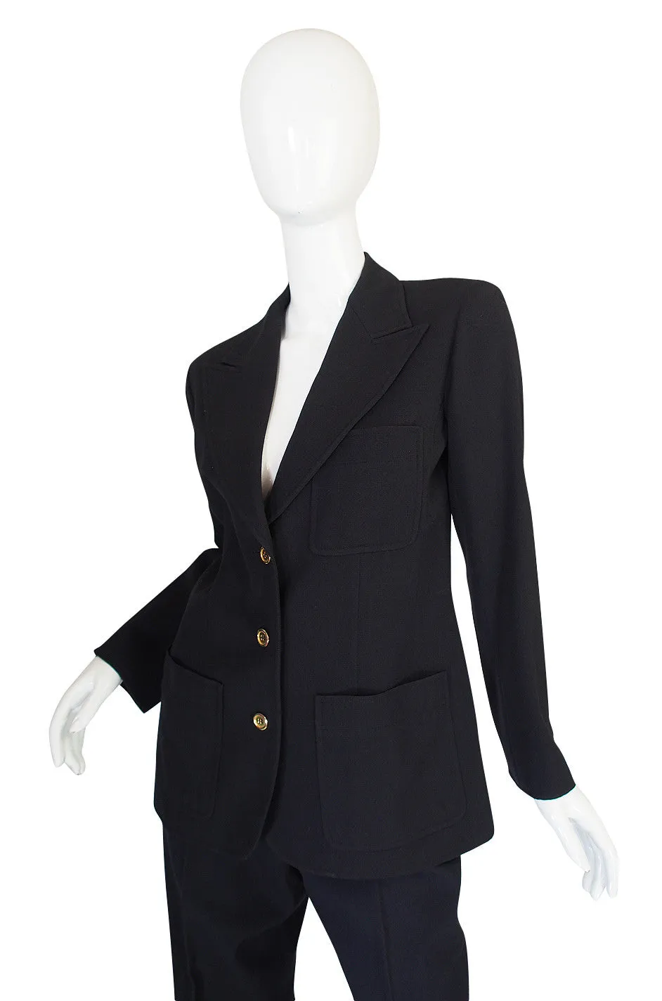Rare Late 1960s Custom Yves Saint Laurent Suit
