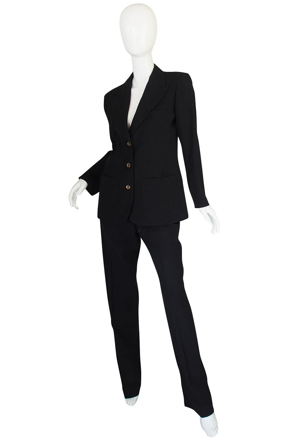 Rare Late 1960s Custom Yves Saint Laurent Suit