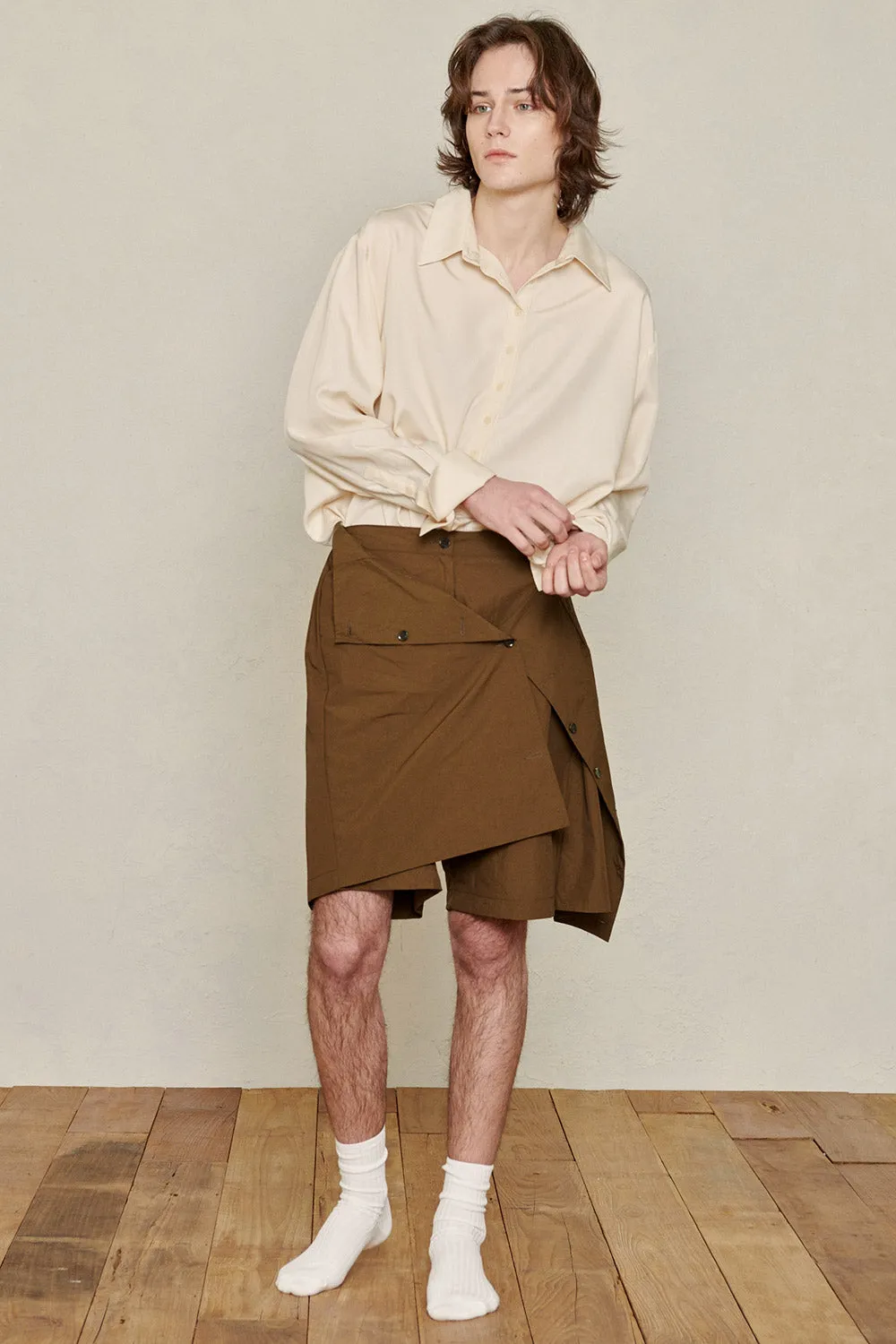Recycled Nylon Bermuda Shorts