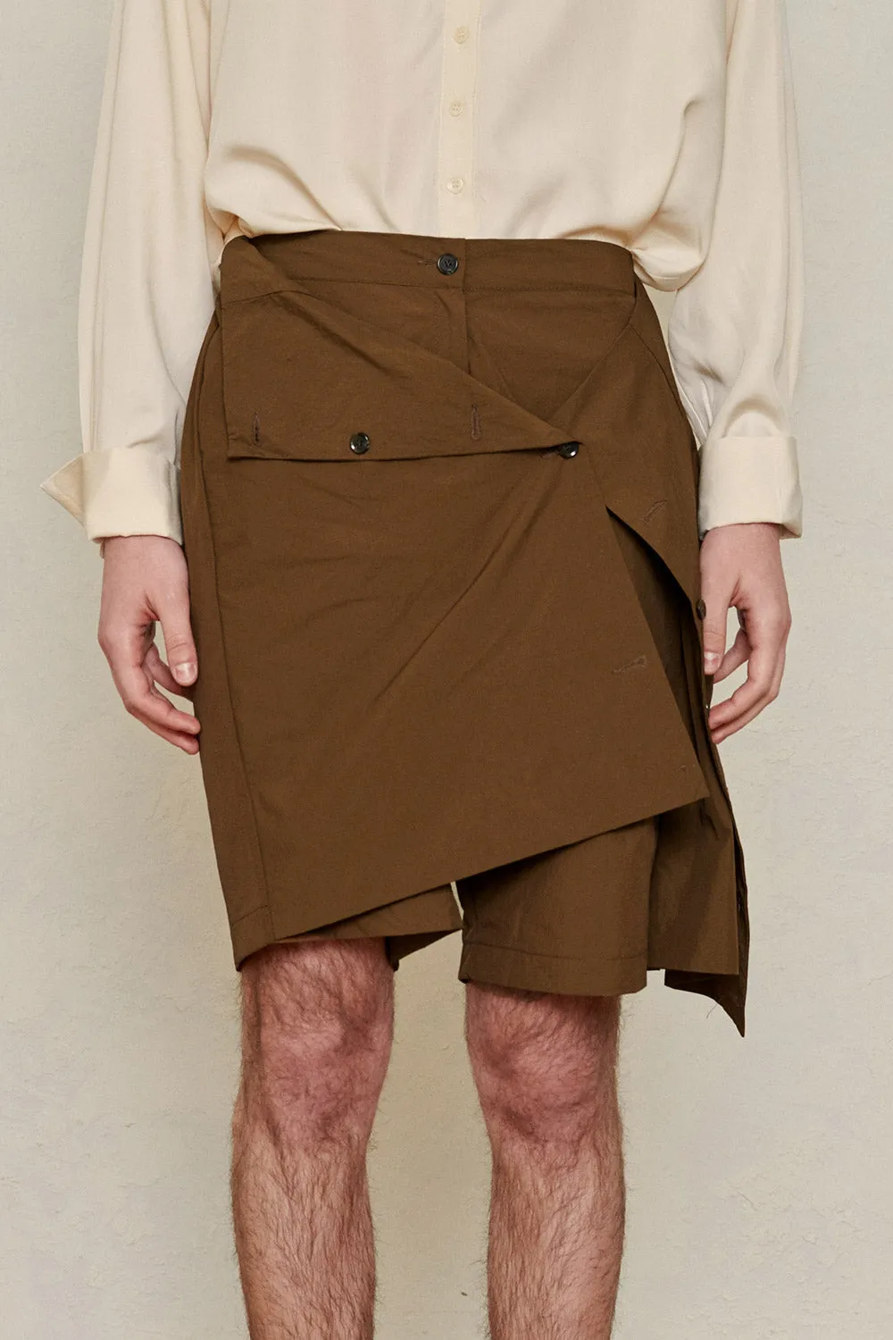Recycled Nylon Bermuda Shorts