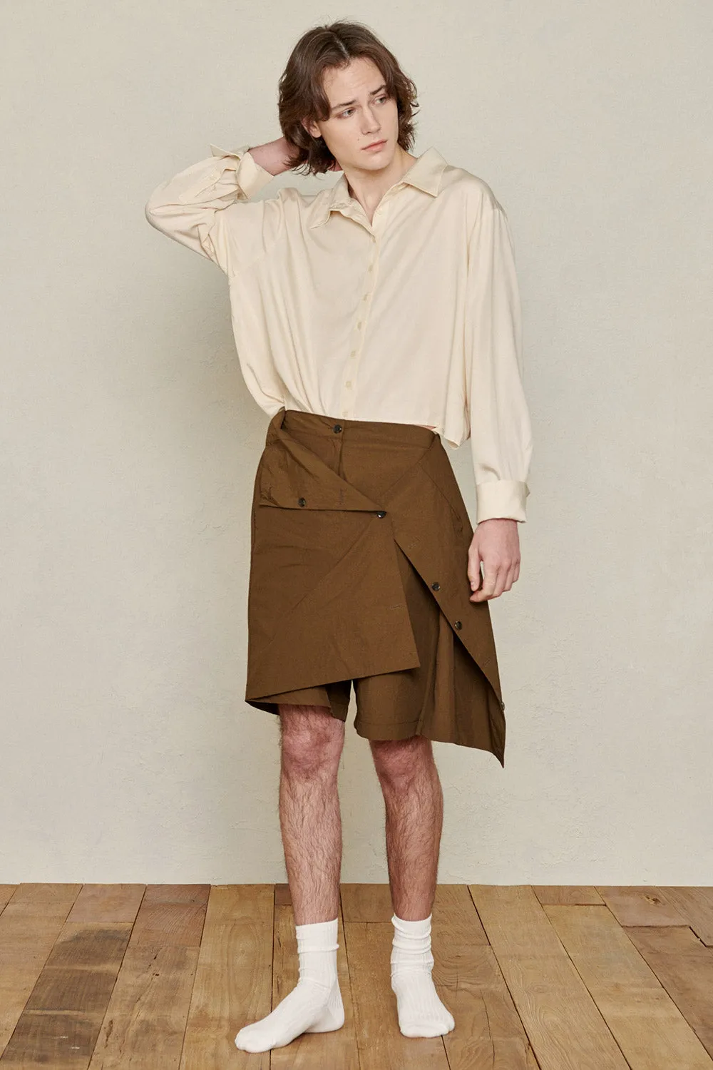 Recycled Nylon Bermuda Shorts