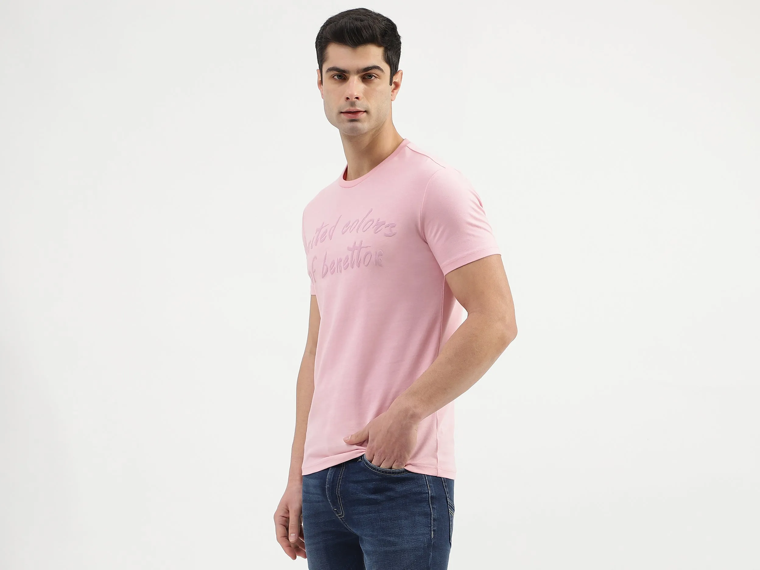 Regular Fit Round Neck Printed T-Shirts