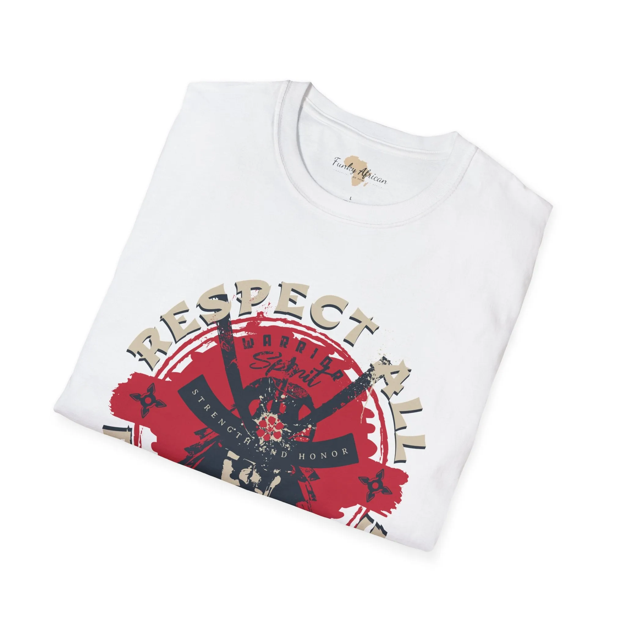 Respect all unisex softstyle tee