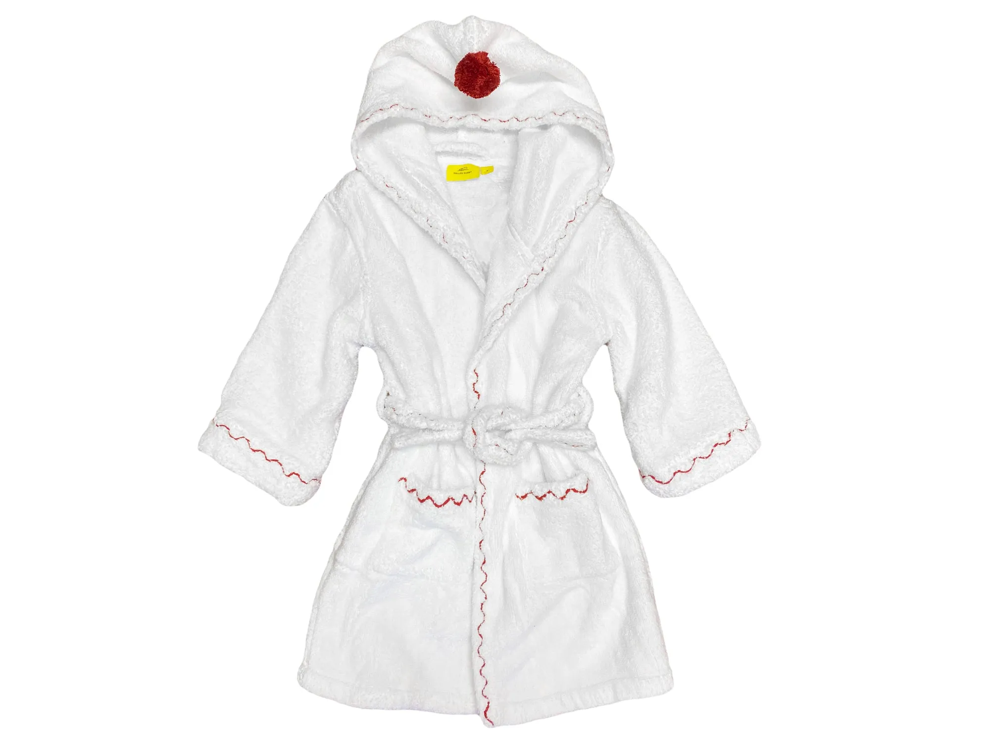 Roberta Roller Rabbit Unisex Kid's Fon Fon Robe Small Red