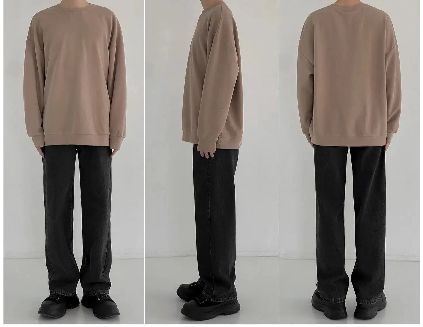 Round Neck Crew Neck Sweater