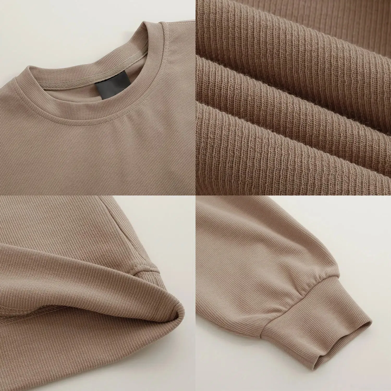 Round Neck Crew Neck Sweater
