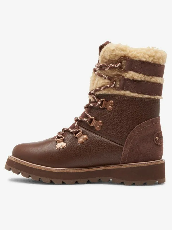 Roxy Brandi II Womens Apres Boots 2022 Chocolate