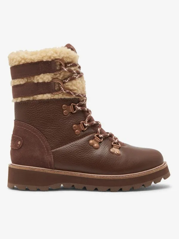 Roxy Brandi II Womens Apres Boots 2022 Chocolate