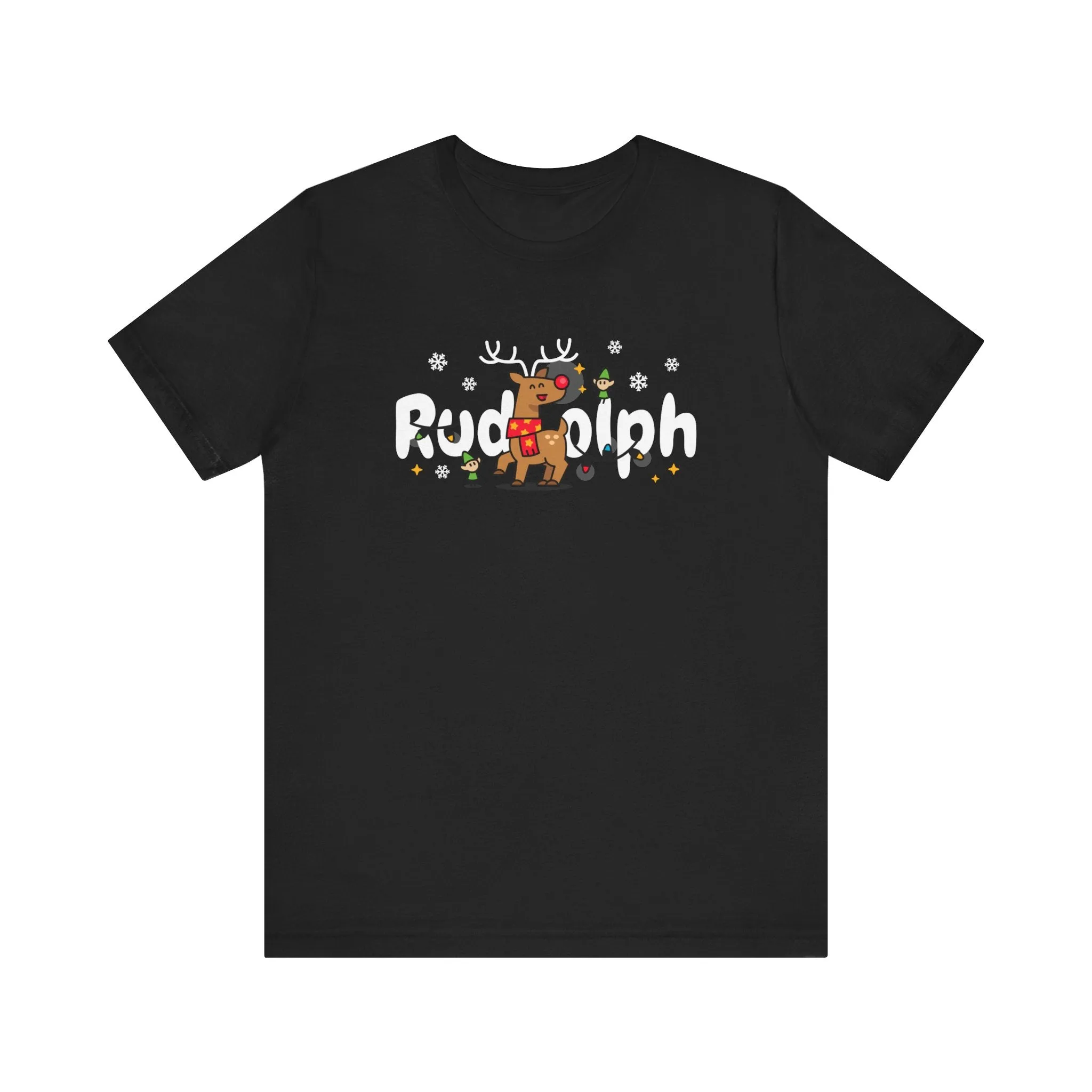 Rudolph Unisex Deluxe Tee.
