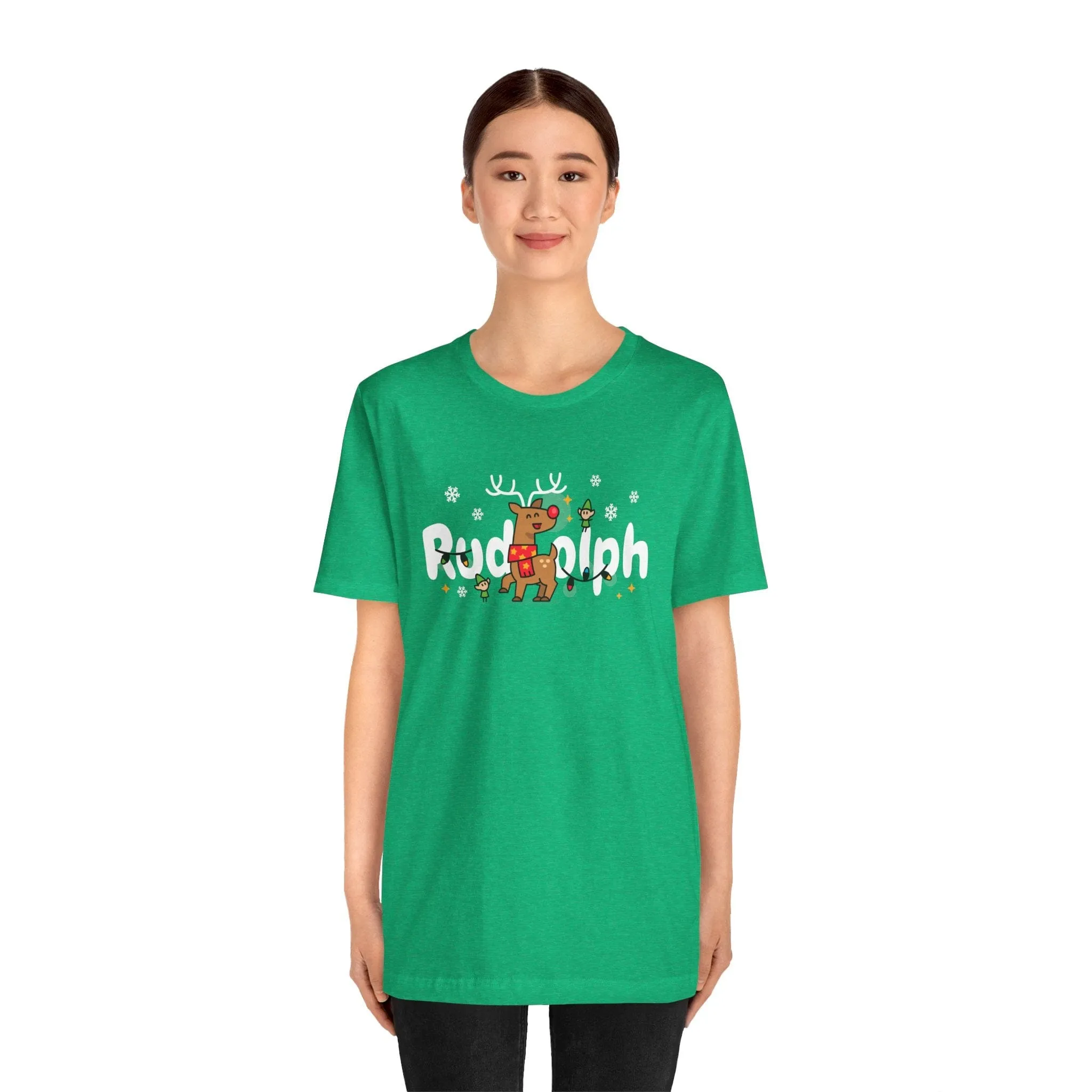 Rudolph Unisex Deluxe Tee.