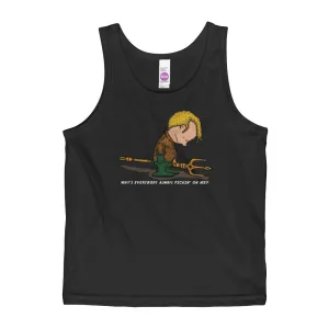Sad Sea King Kids' Tank Top