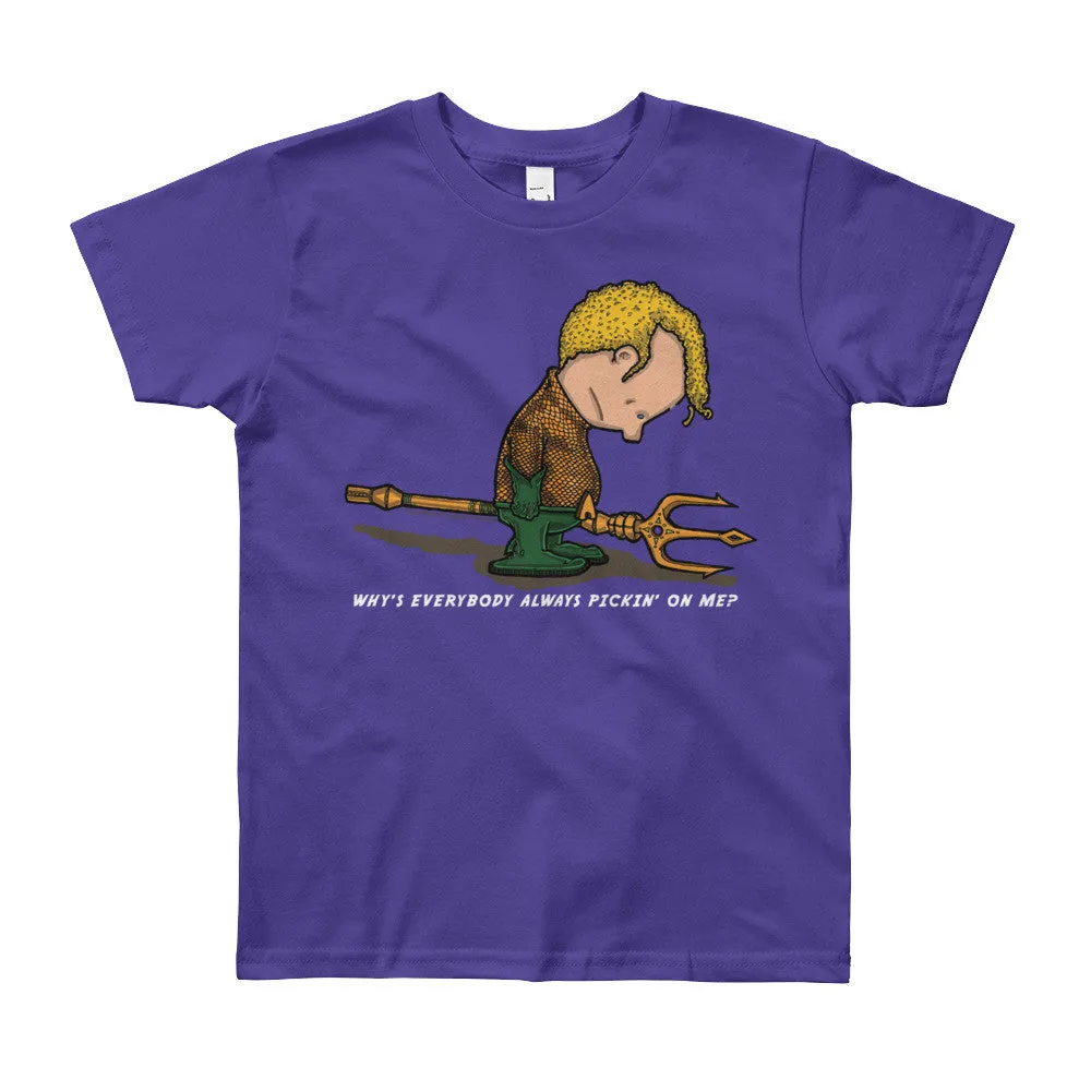 Sad Sea King Youth T-Shirt