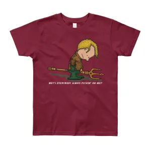 Sad Sea King Youth T-Shirt