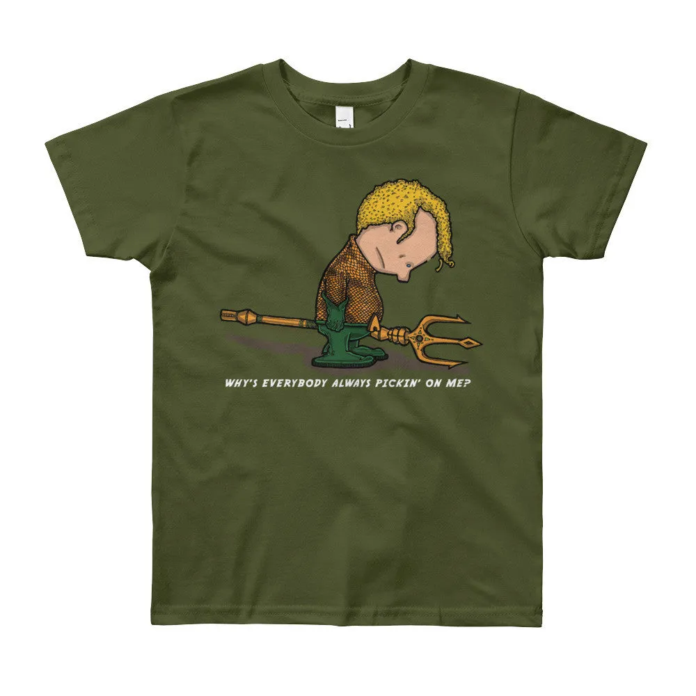 Sad Sea King Youth T-Shirt