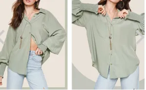 Sage Button-down