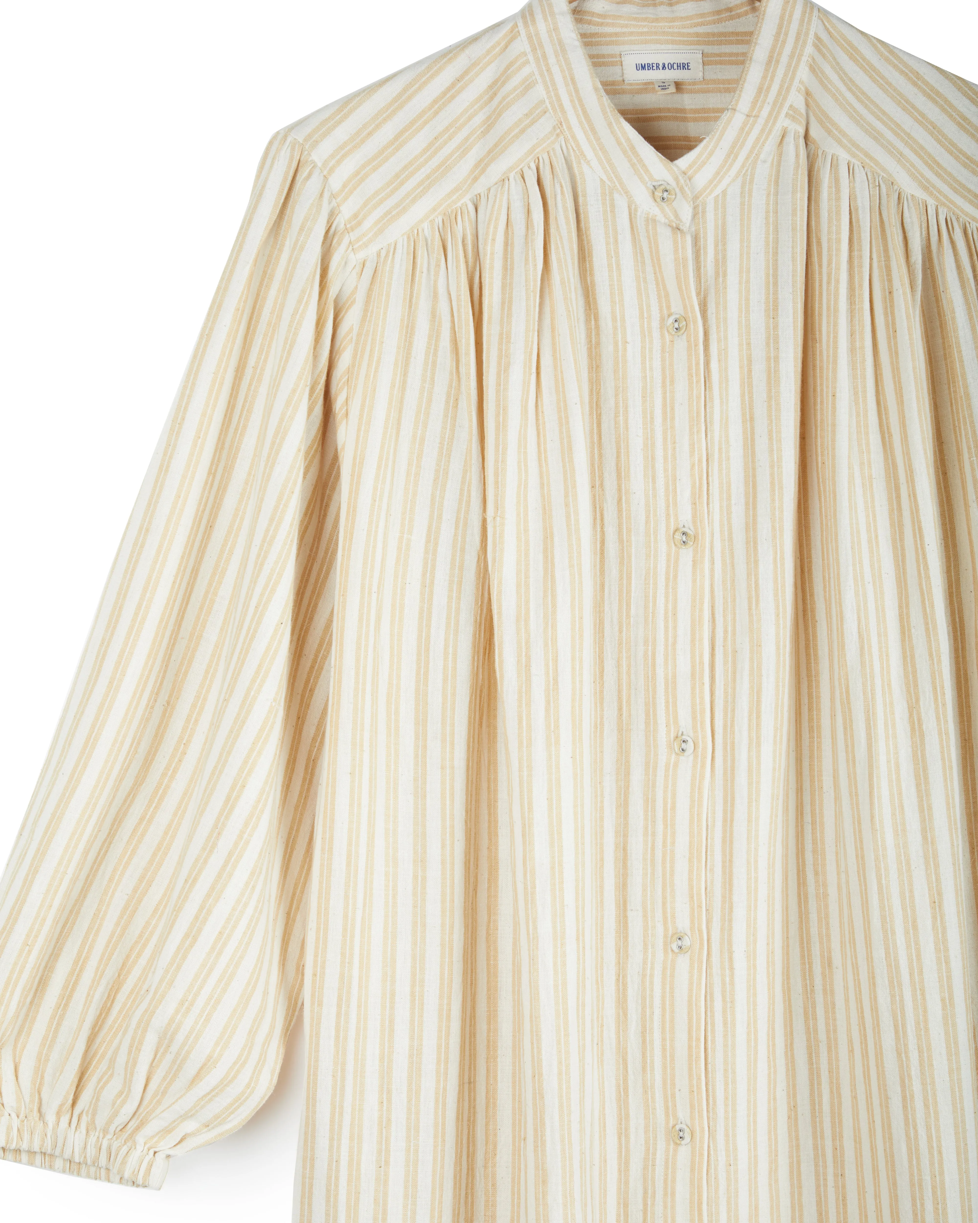 Samira Tunic in Yellow Stripes