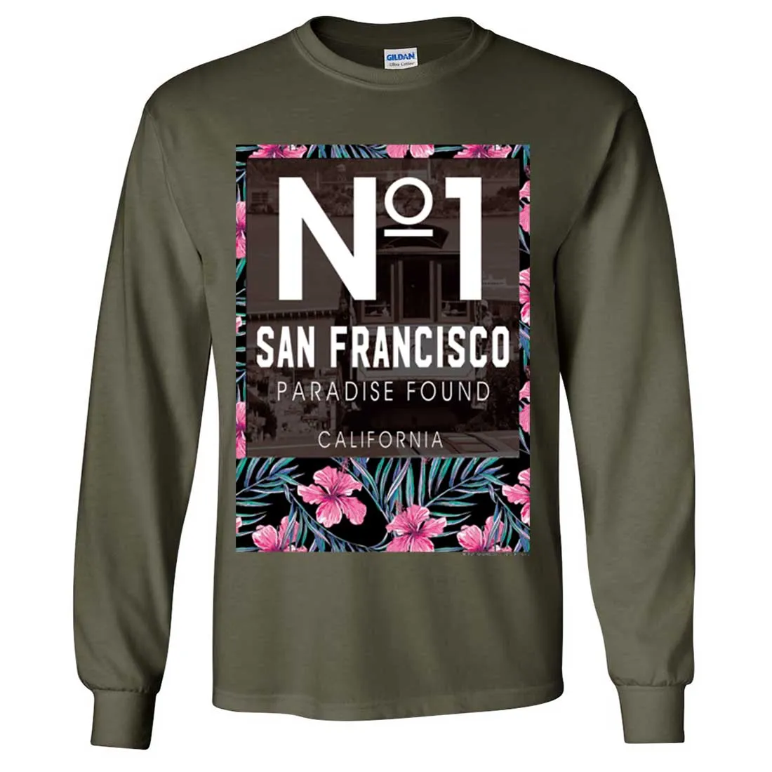 San Francisco No. 1 Paradise Found California Long Sleeve Shirt