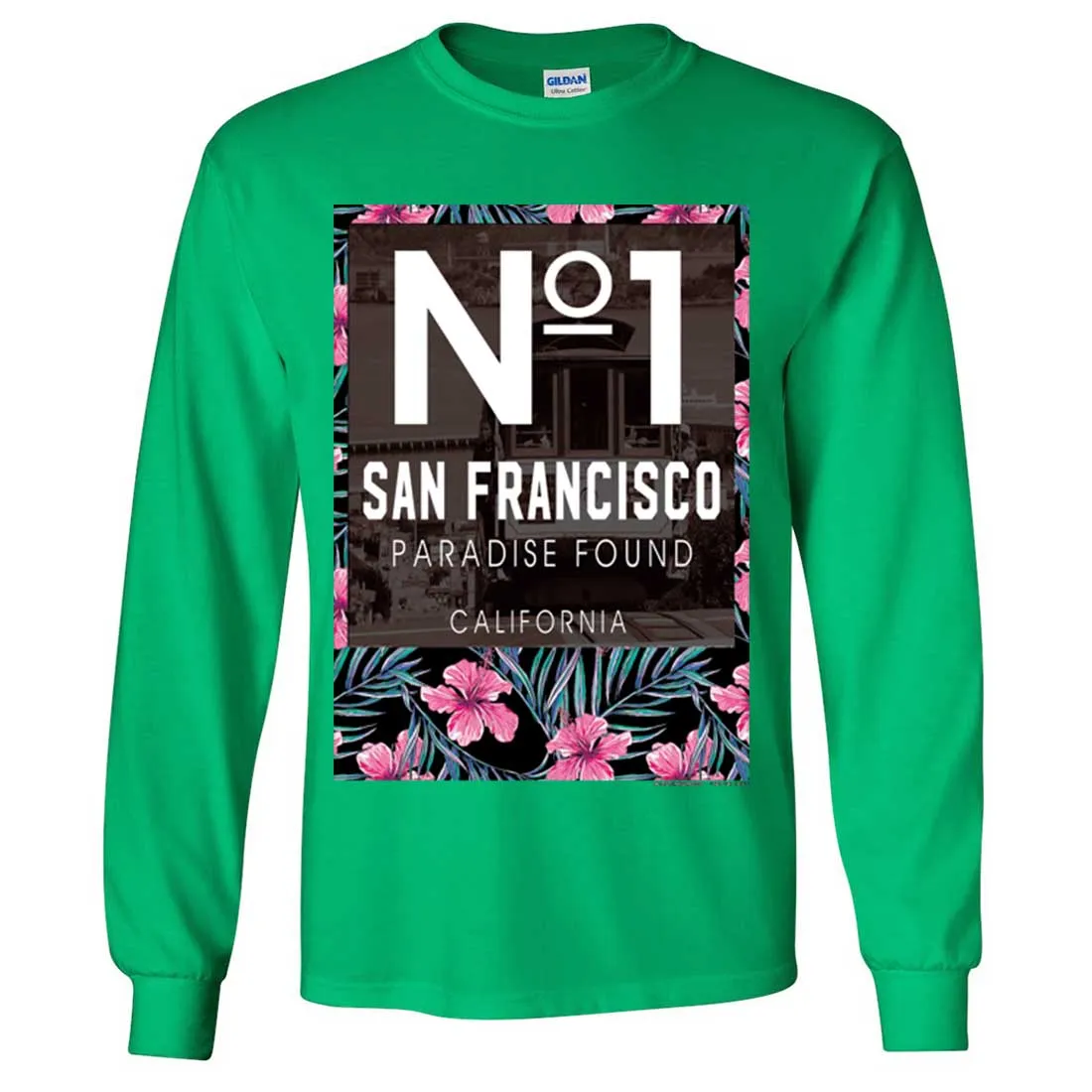 San Francisco No. 1 Paradise Found California Long Sleeve Shirt