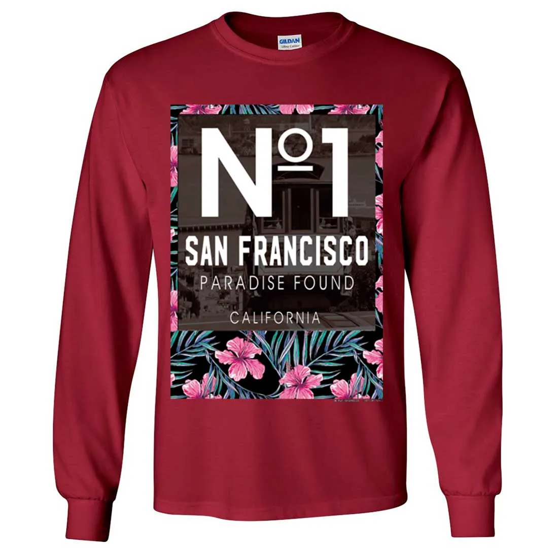 San Francisco No. 1 Paradise Found California Long Sleeve Shirt