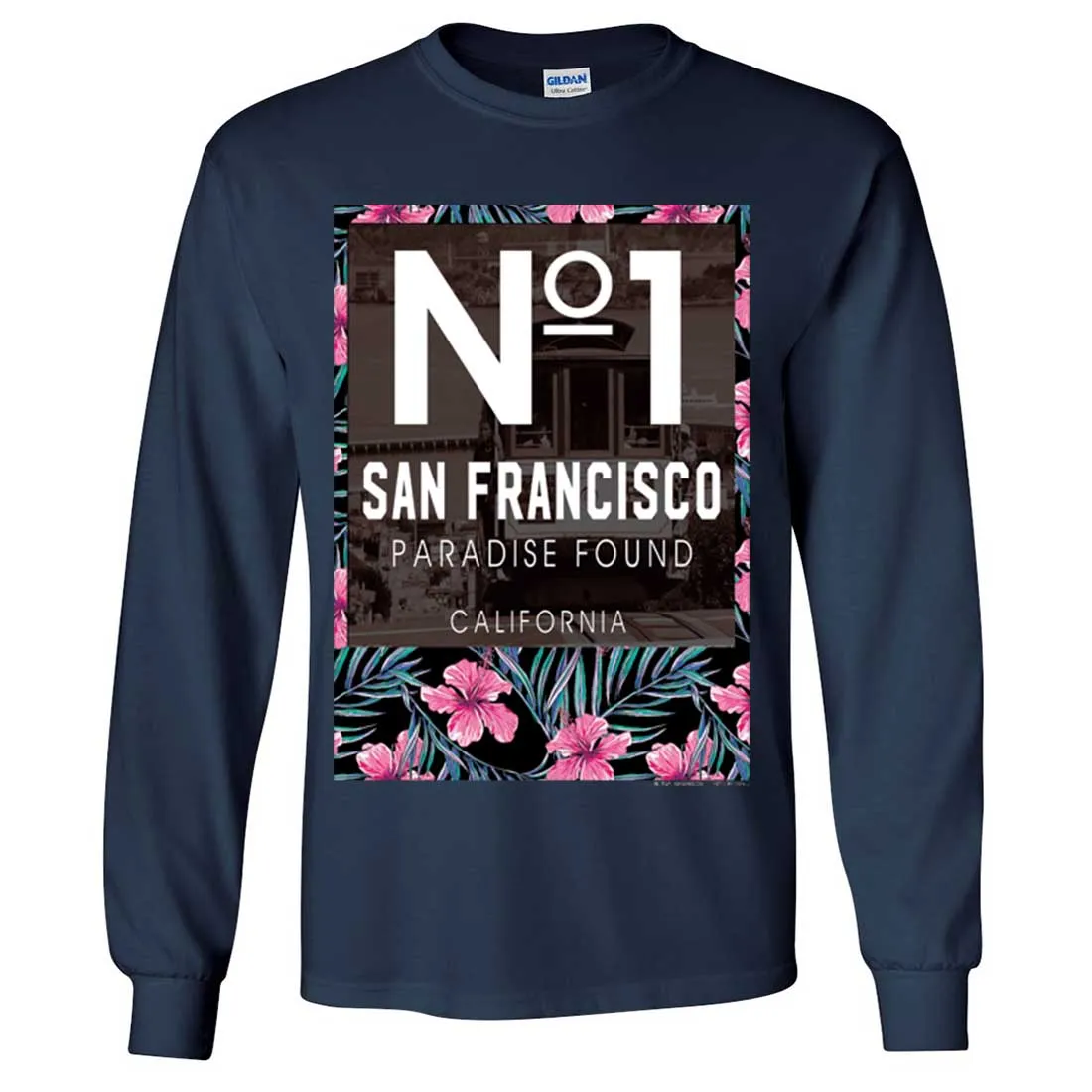 San Francisco No. 1 Paradise Found California Long Sleeve Shirt