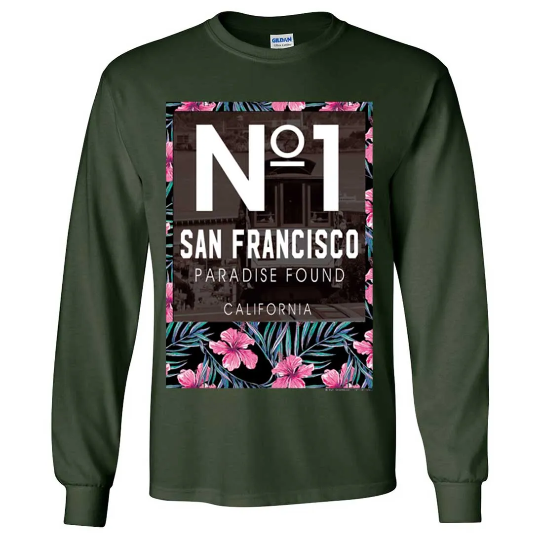 San Francisco No. 1 Paradise Found California Long Sleeve Shirt