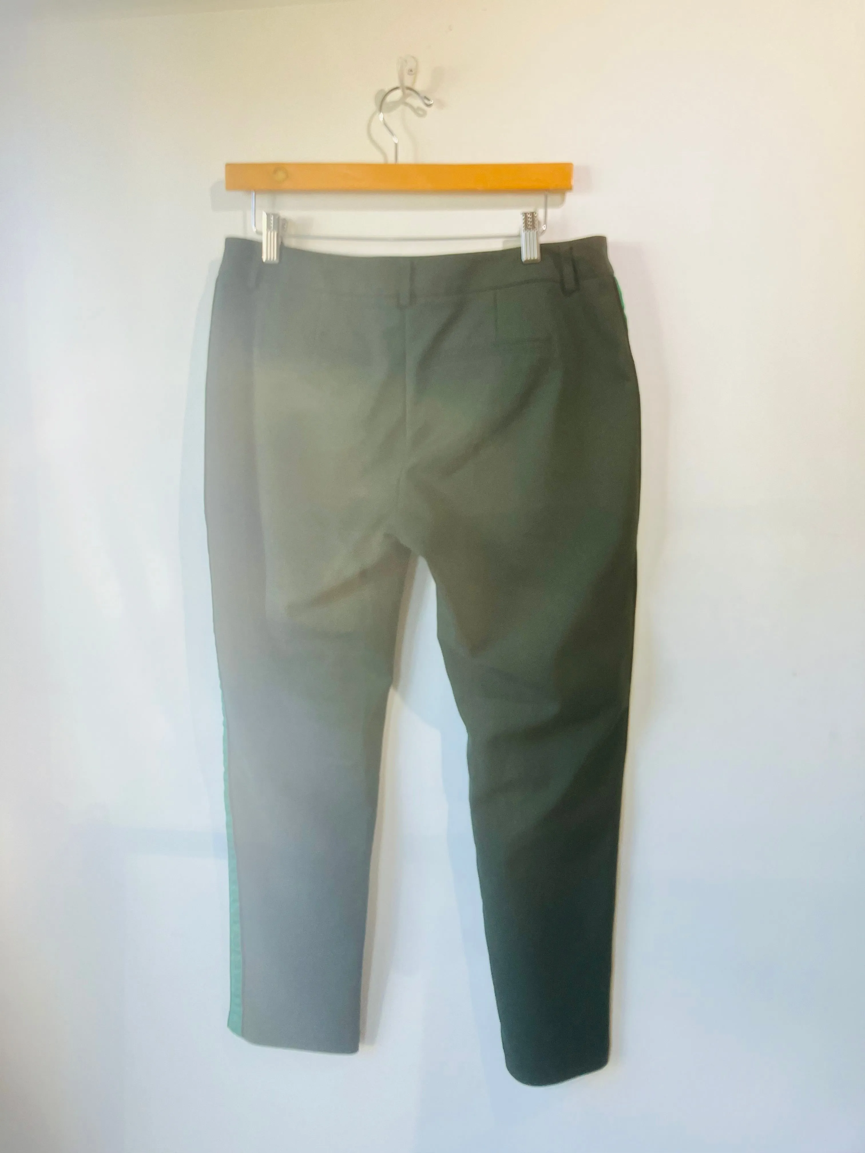 Scotch and Soda Military Green Striped Pants 32"