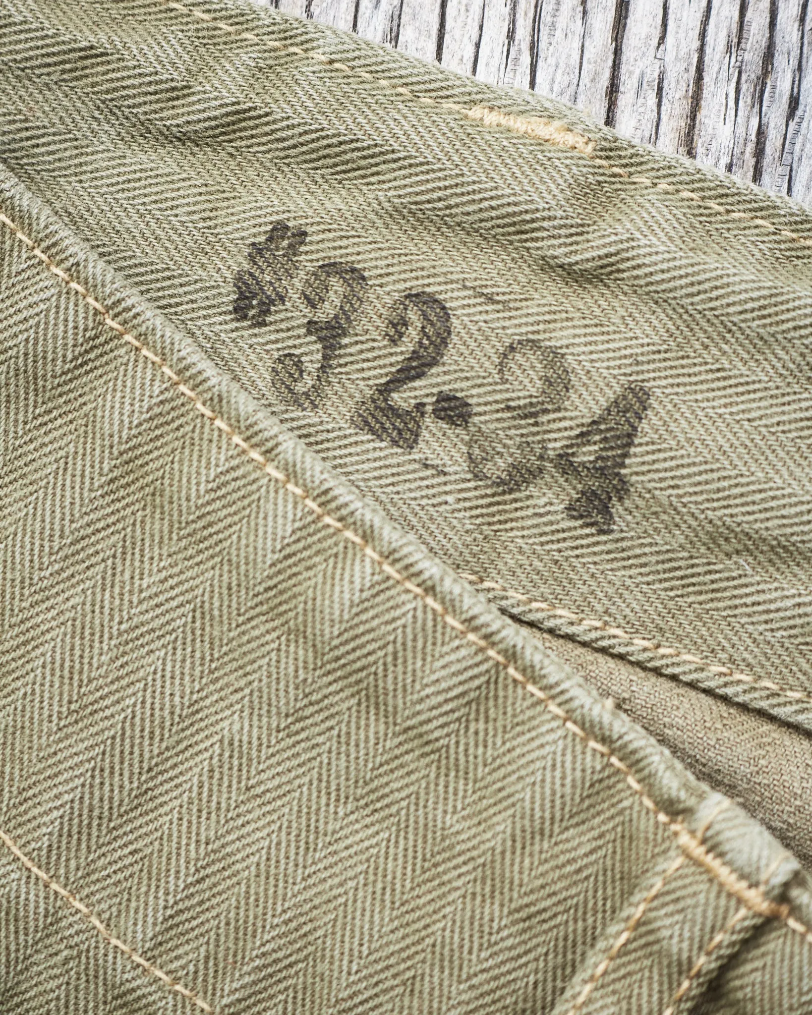 Second hand Buzz Rickson's HBT Twill USMC Pants Early Spec W32
