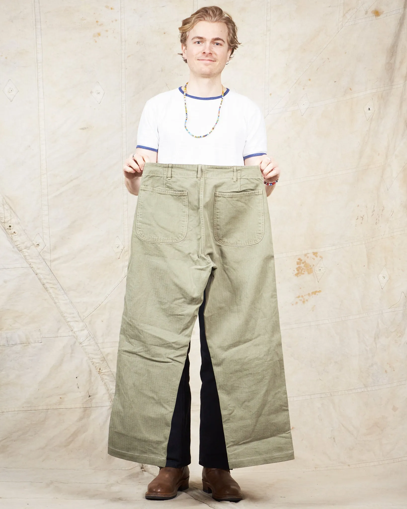 Second hand Buzz Rickson's HBT Twill USMC Pants Early Spec W32
