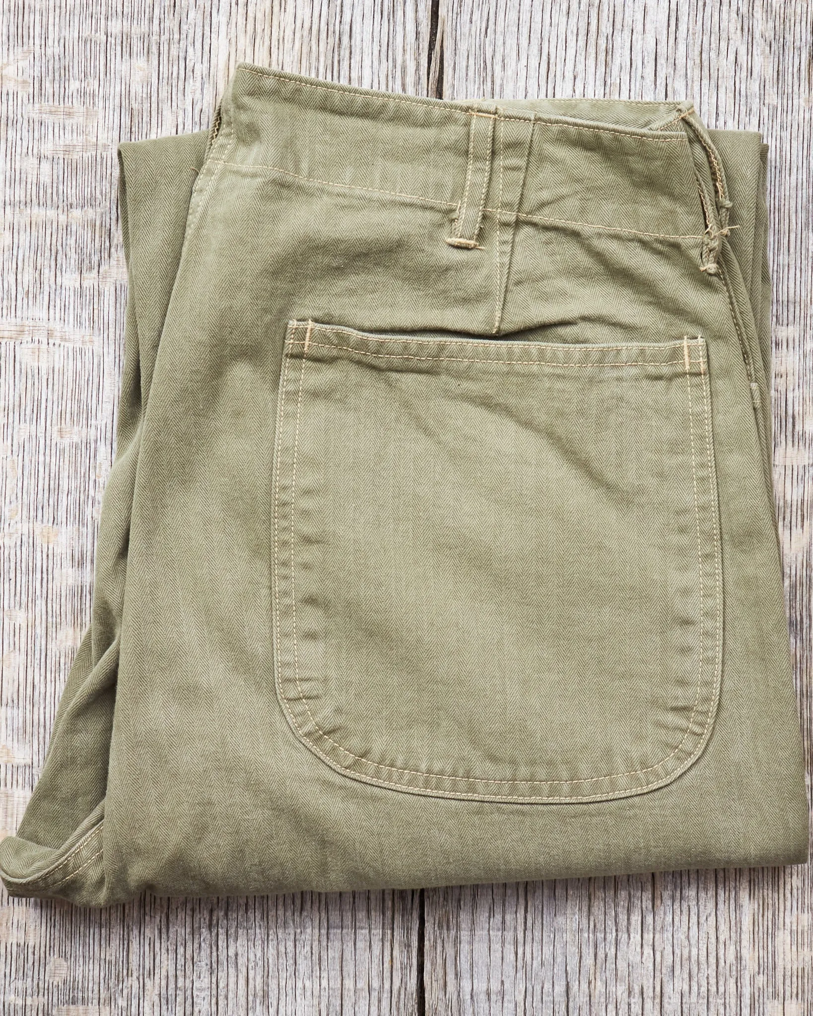 Second hand Buzz Rickson's HBT Twill USMC Pants Early Spec W32