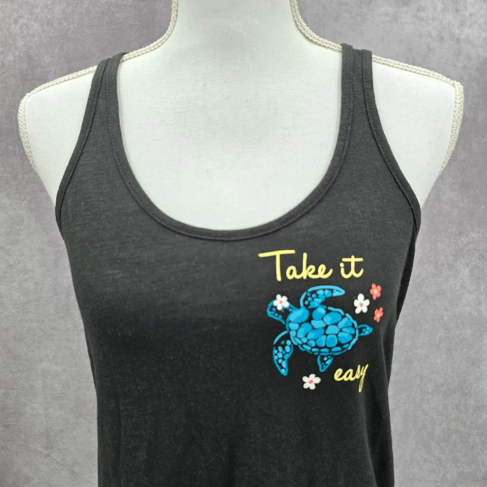 Secret Treasures Black Racerback Sleepwear Loungewear Tank Top Small